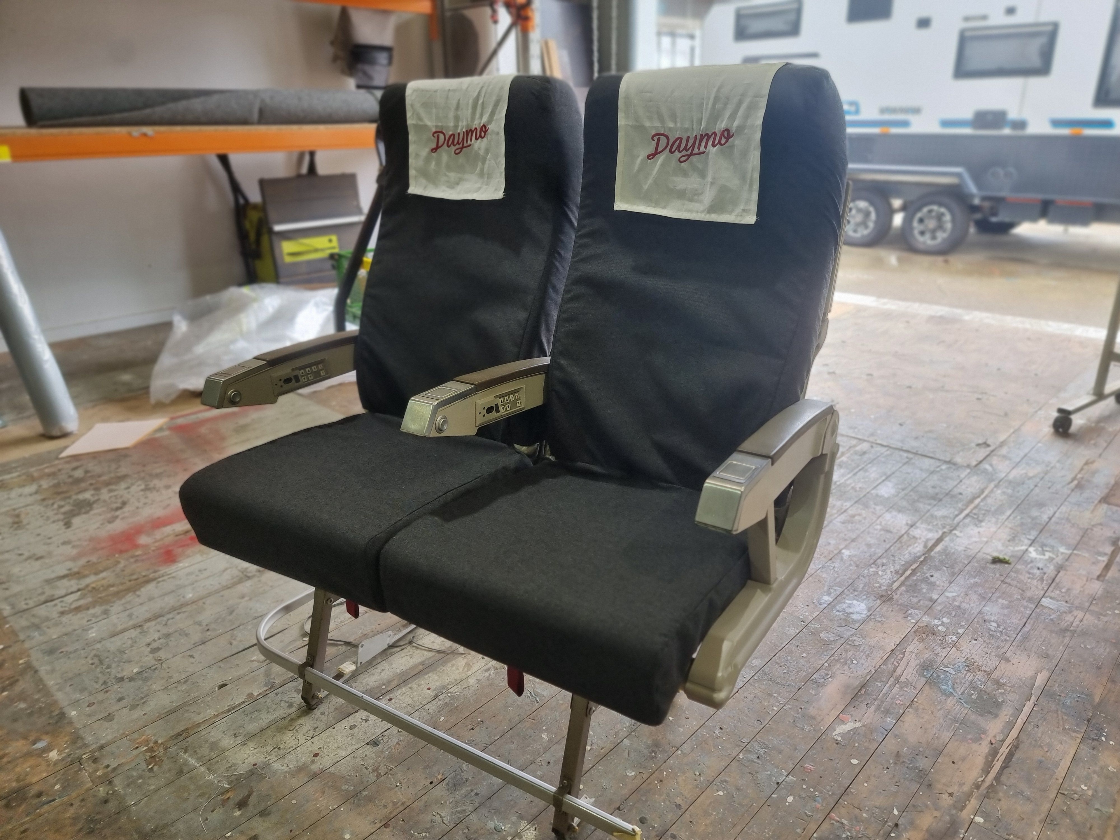 Aircraft Seat Covers — photo