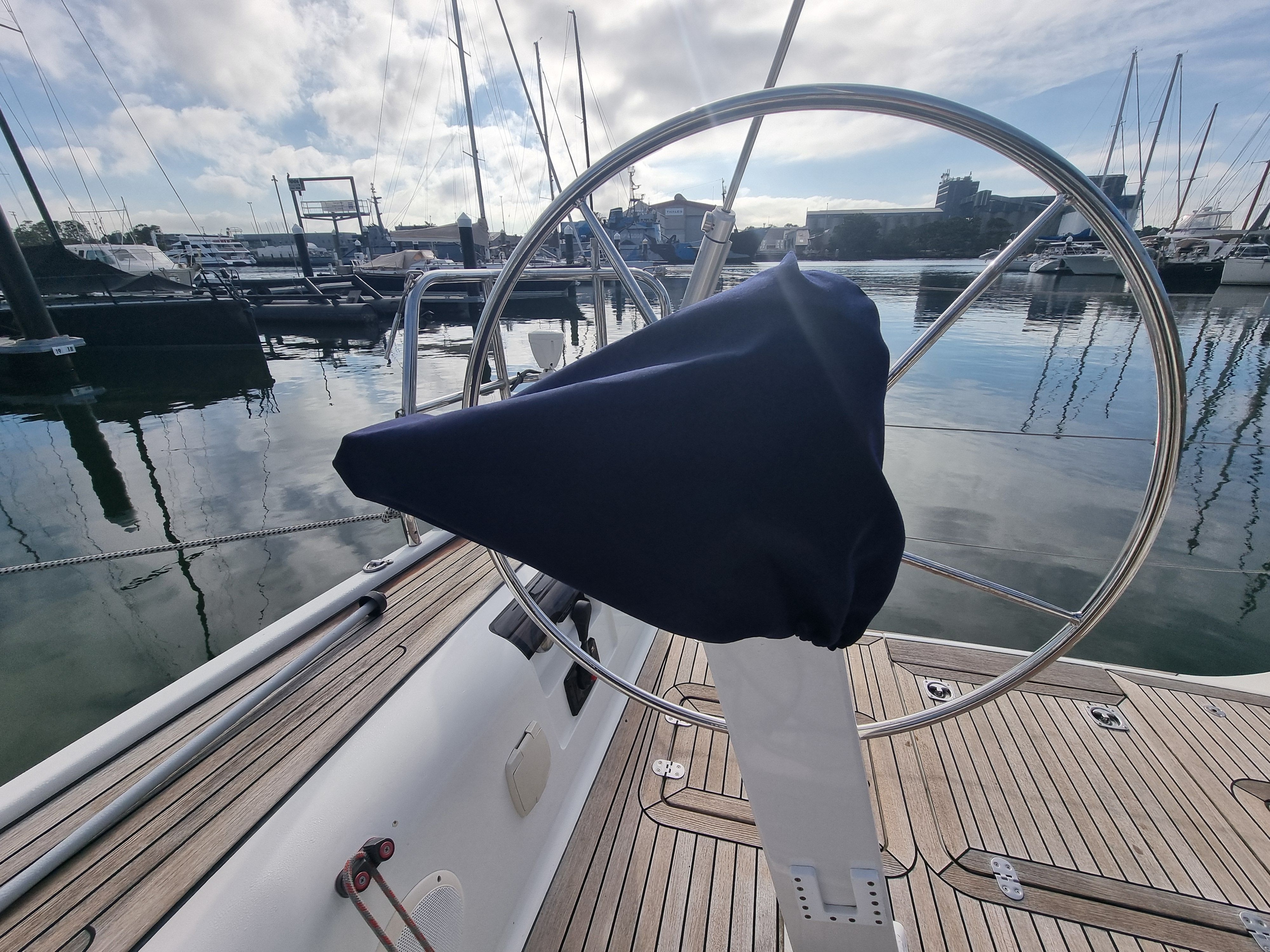 Instrument & Compass Cover for Joe's boat — photo