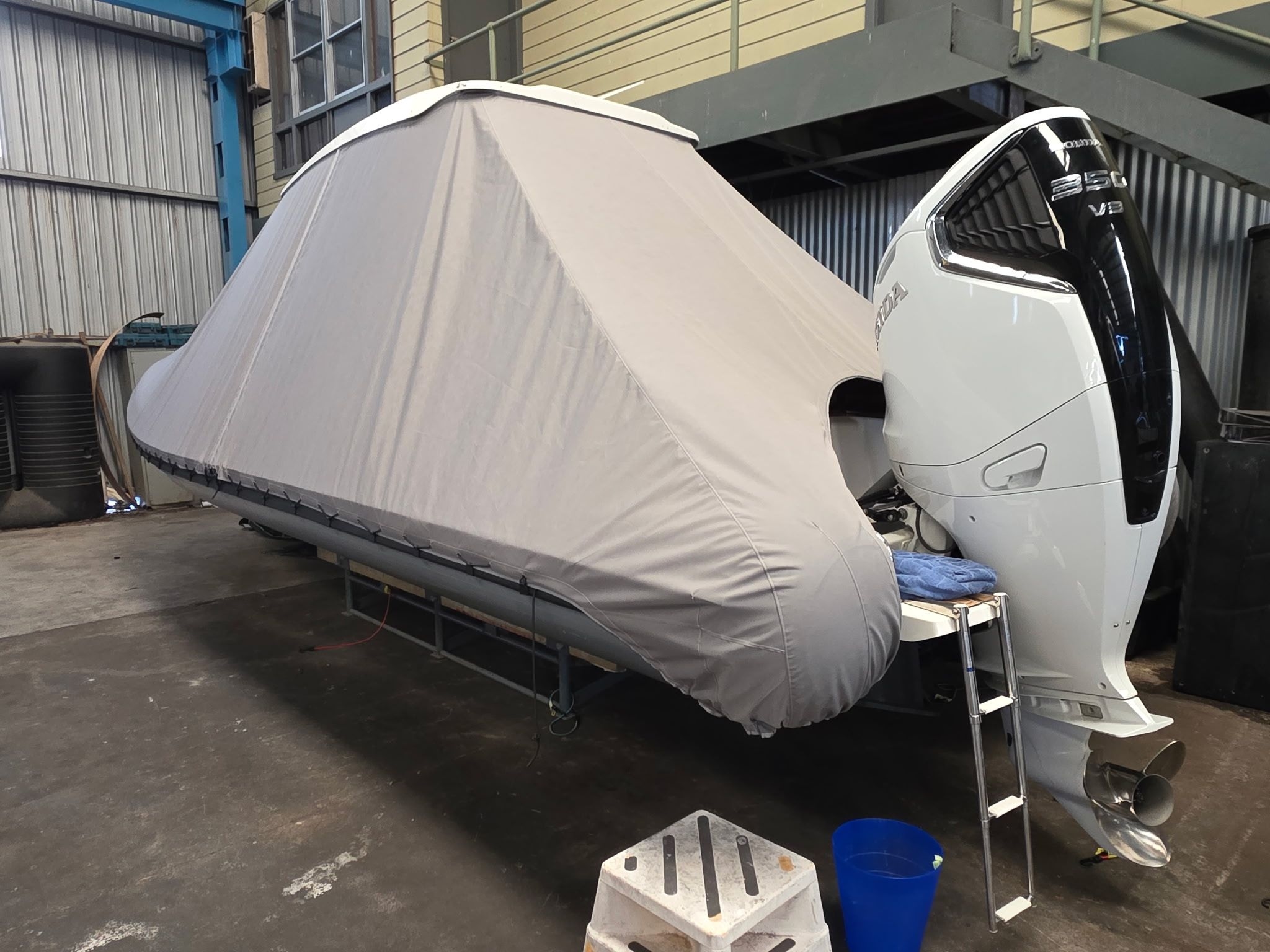 All-Over RIB Console Cover in WeatherMAX — photo