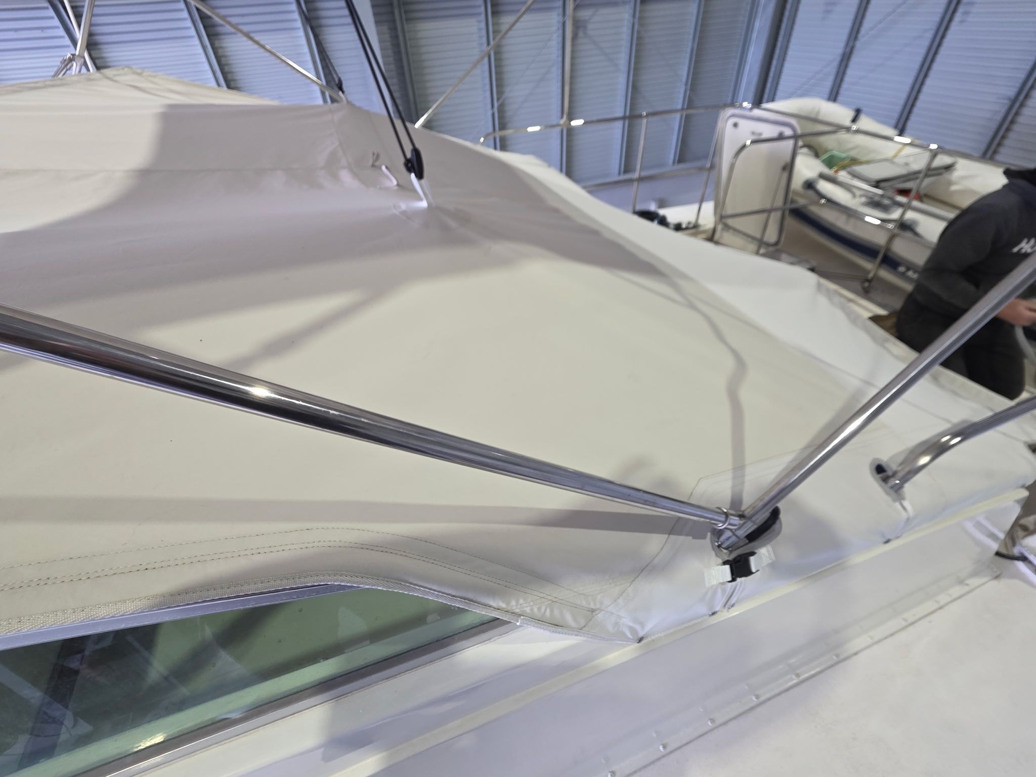 Aft Cover Alterations & New Side Clears — photo 5