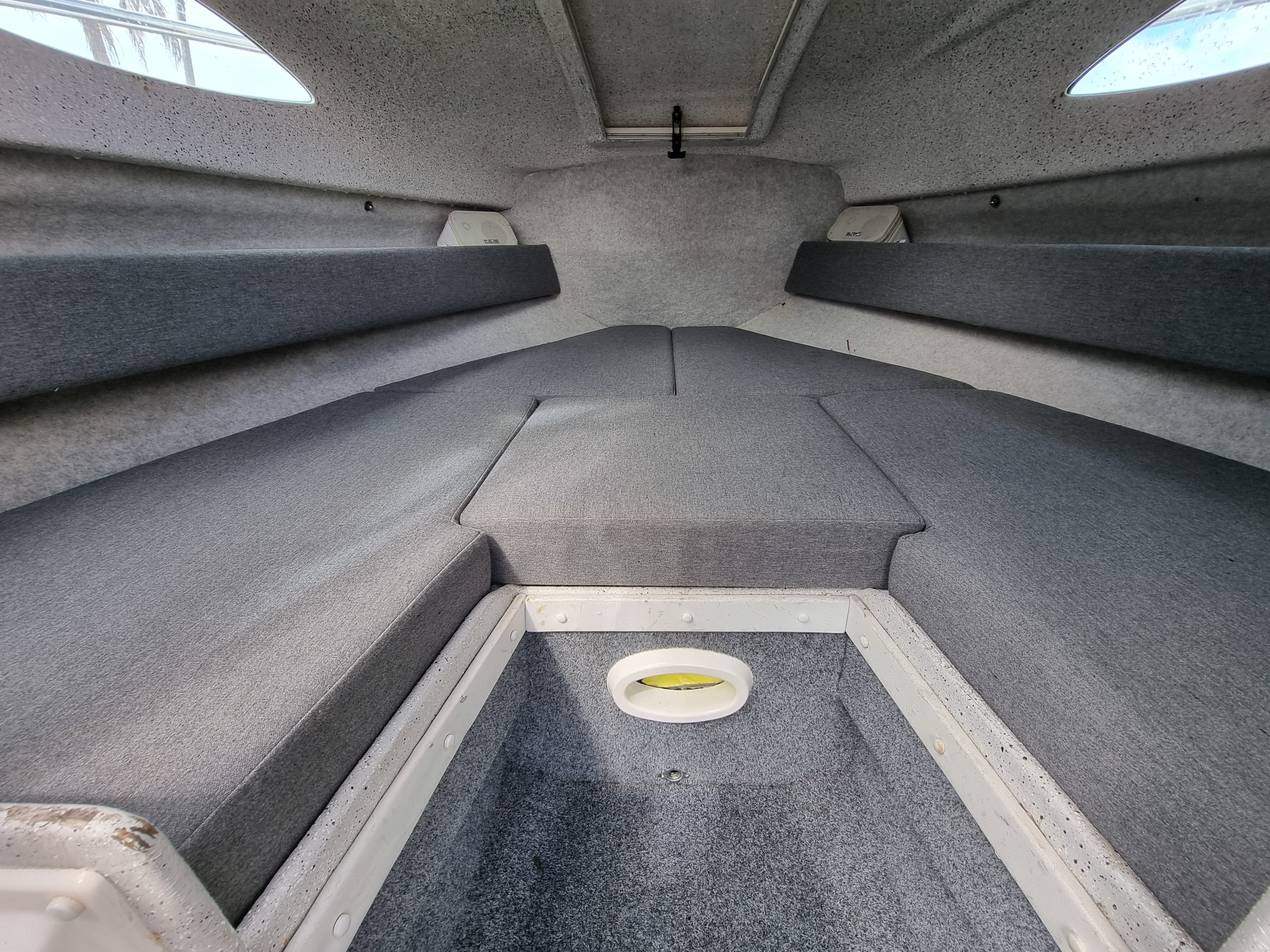 Final Invoice - Replace V-Birth Cushions, New 100mmm Foam, Cover in — photo