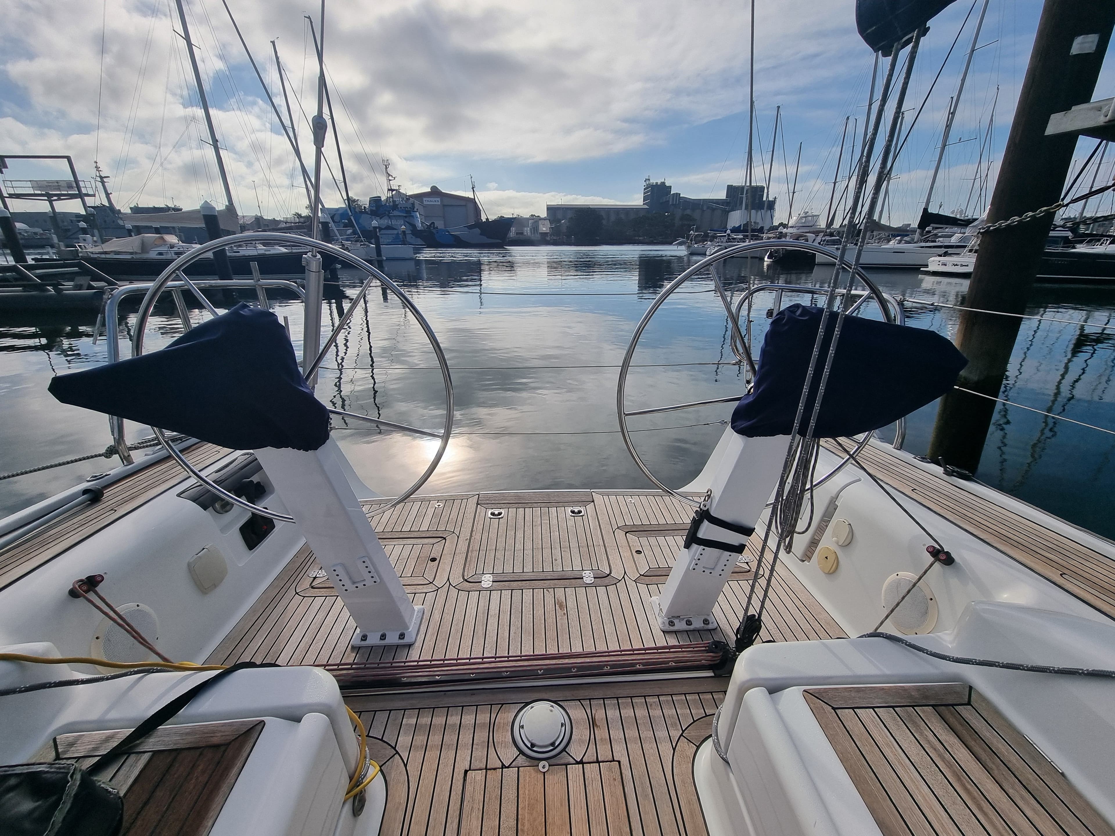 Instrument & Compass Cover for Joe's boat — photo