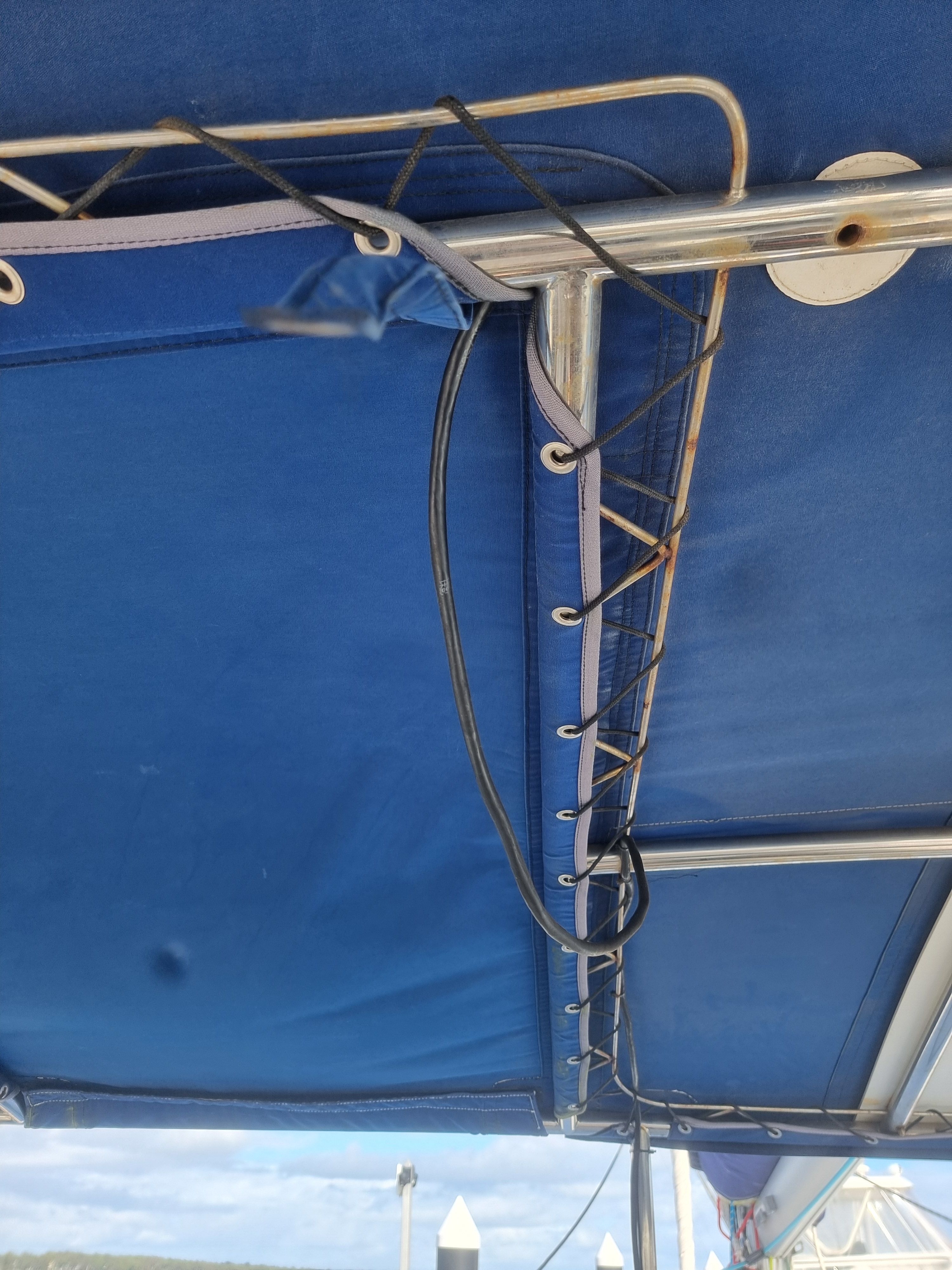 Boom Bag, measure, make install inclusive of canavas — photo