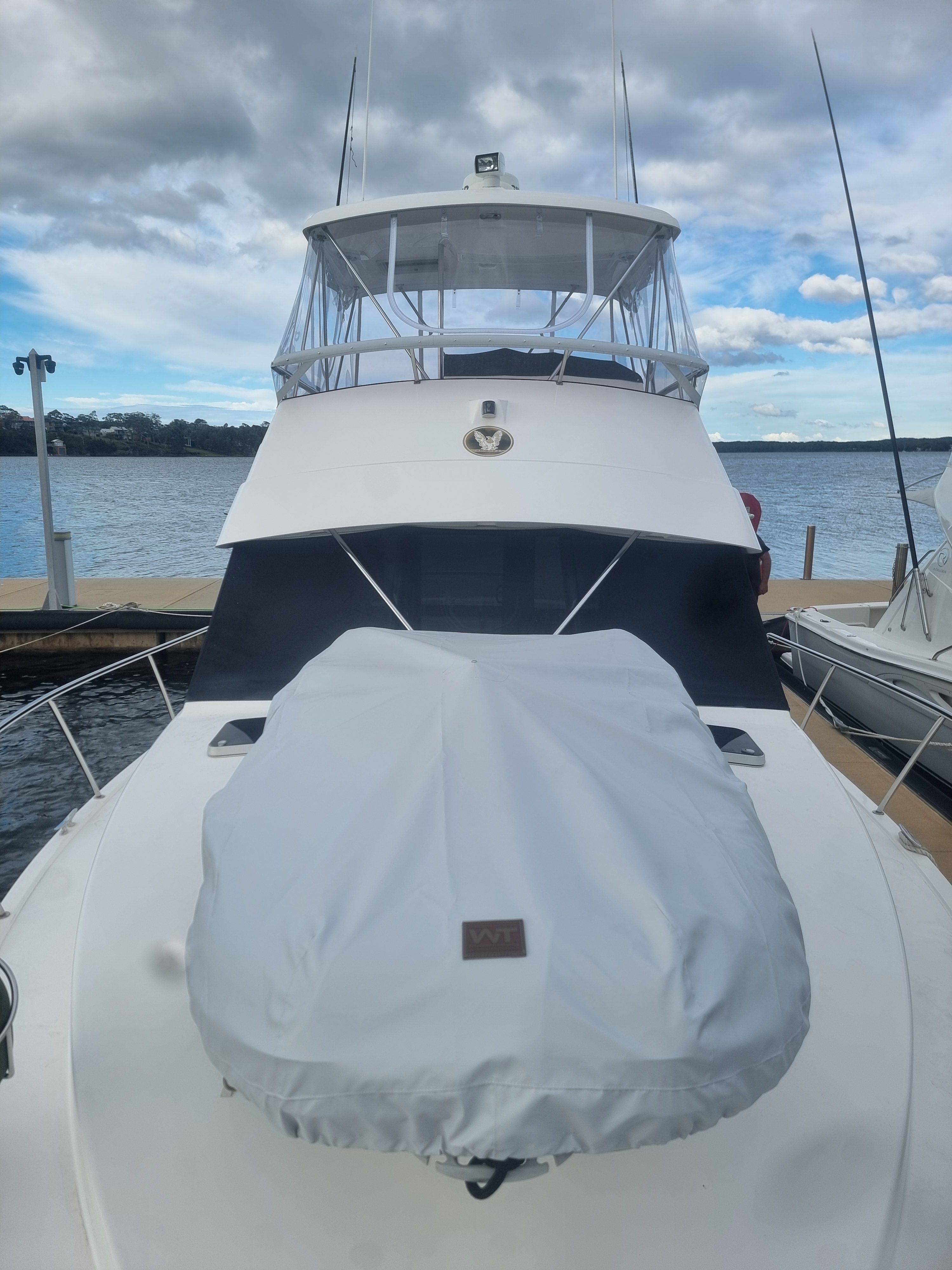 Custom Boat Awning — photo