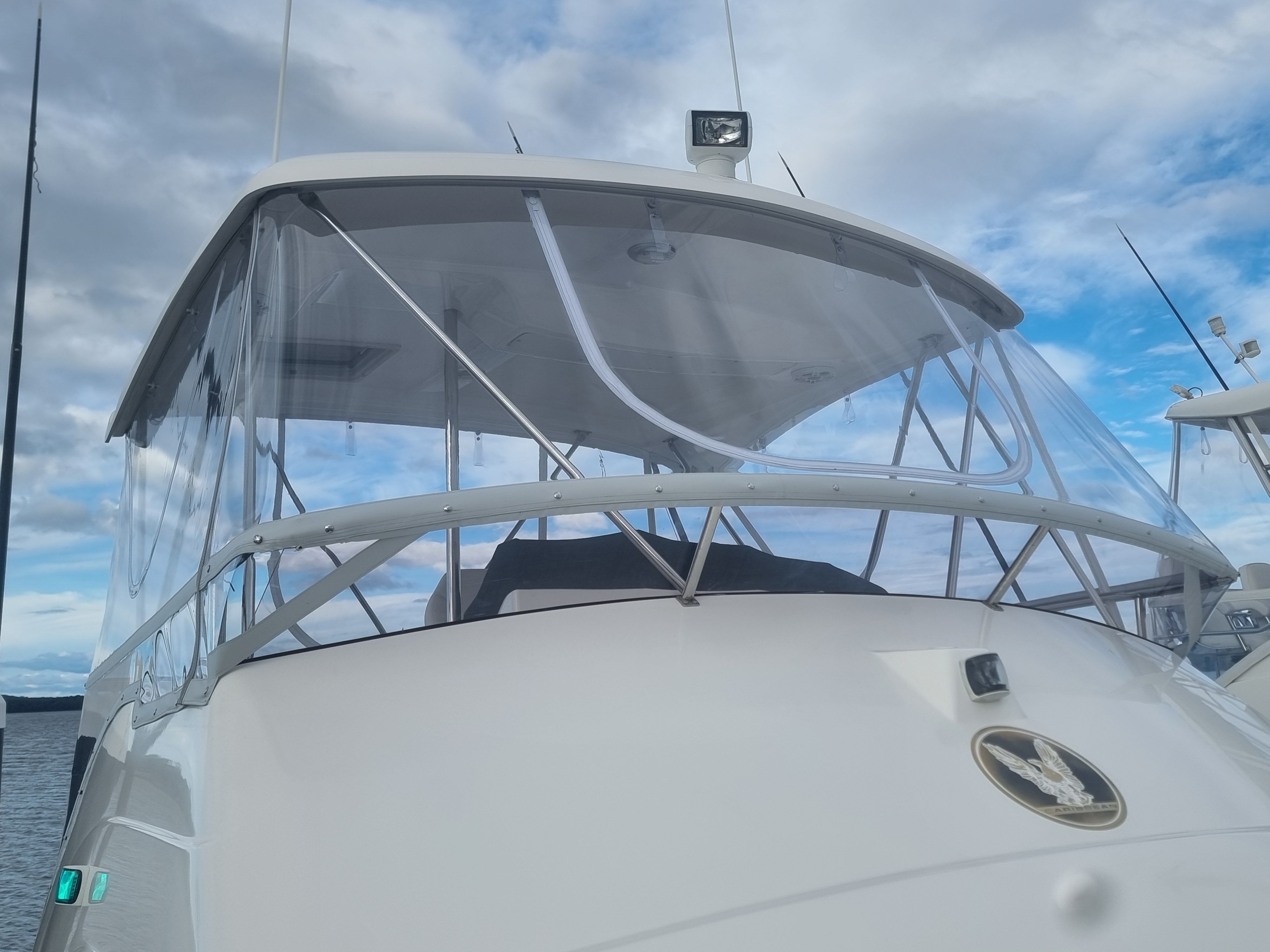 Custom Boat Awning — photo