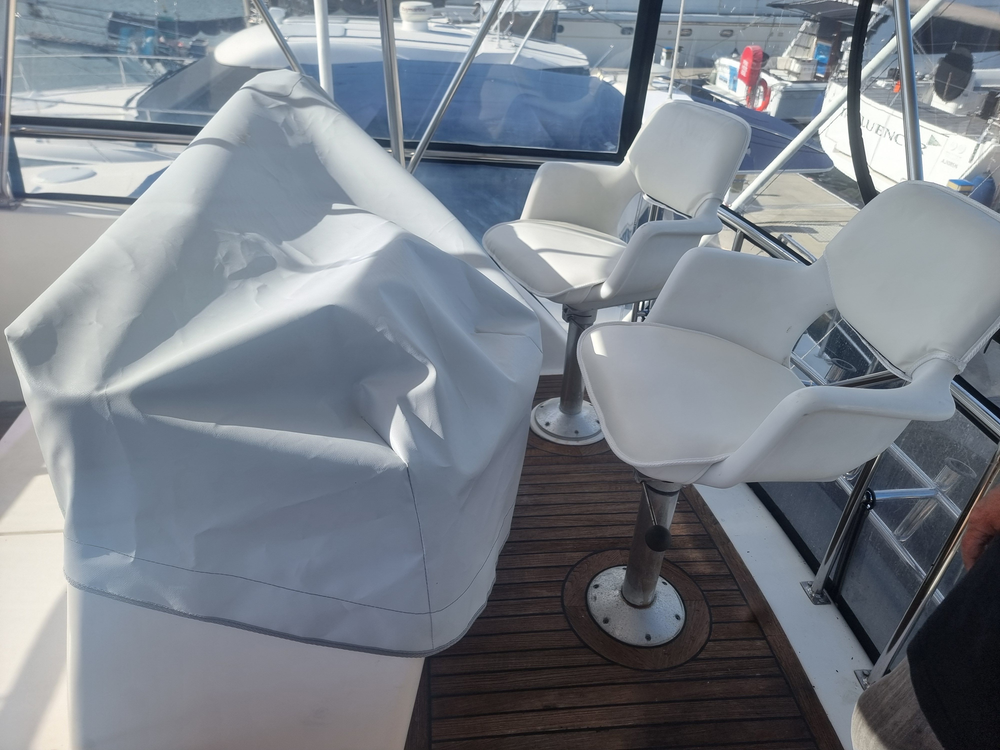 Helm Seats, Window Covers & Clears — photo