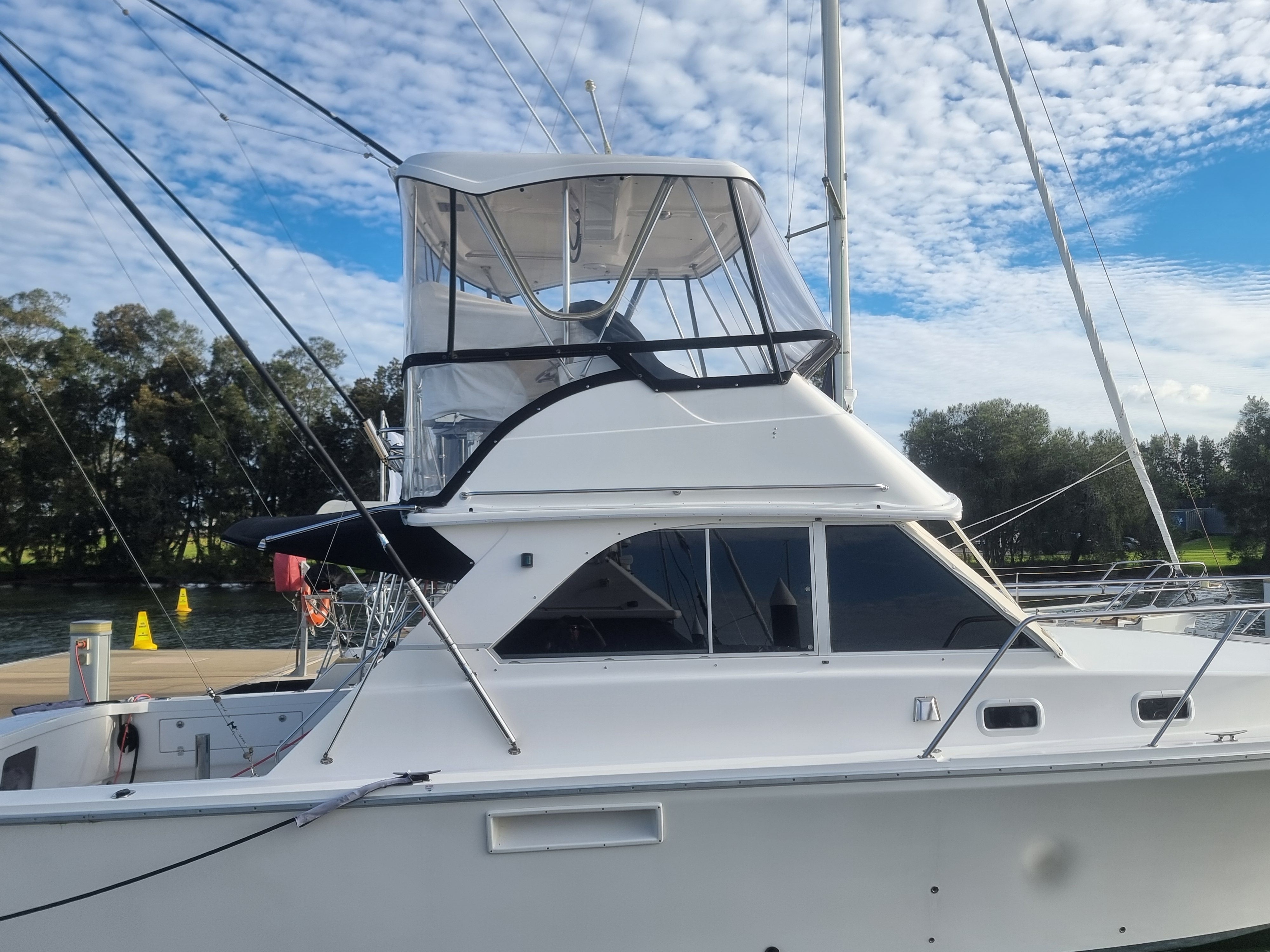 Custom Boat Awning — photo
