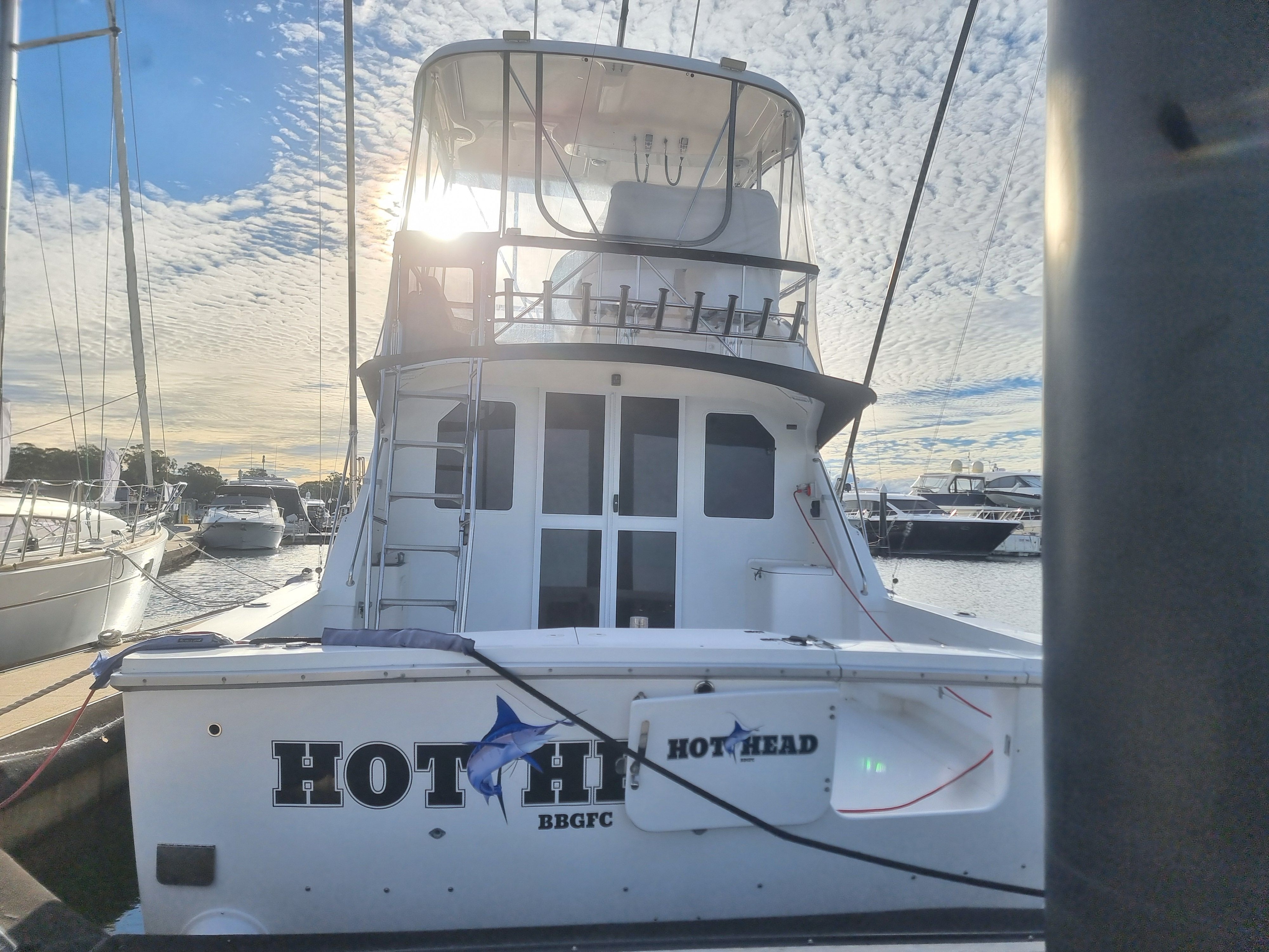 Custom Boat Awning — photo